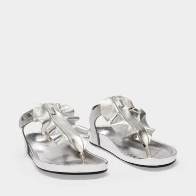 Shop Isabel Marant Isele Sandals In Grey