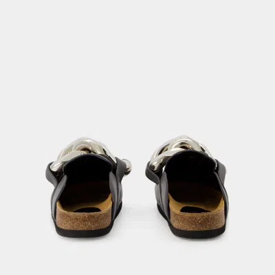 Jw Anderson Logo Muller Shoes In Gray