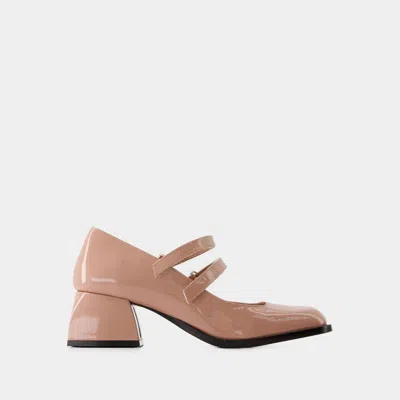 Nodaleto Bulla Babies Patent Leather Pumps In Pink