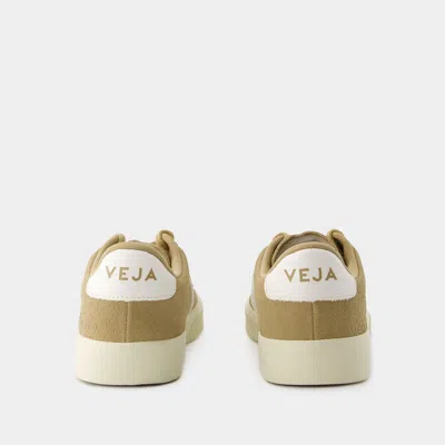 Veja Campo Bicolor Leather Low-top Sneakers In Brown