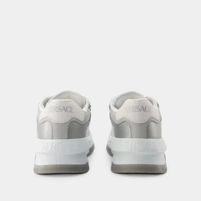 Versace Odyssey Sneakers In Grey
