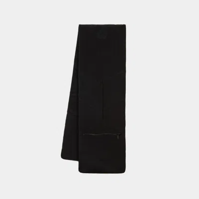 Shop Y-3 Adidas Q Scarf In Black