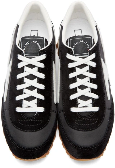 Shop Marc Jacobs Black Astor Jogger Sneakers