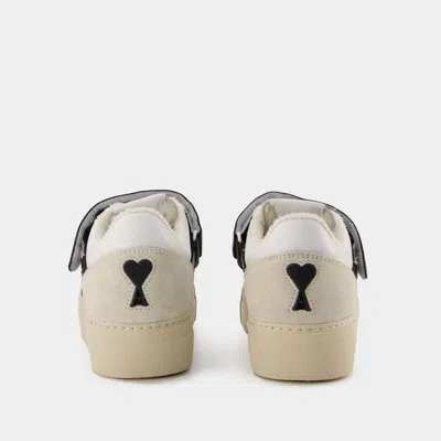 Ami Alexandre Mattiussi Ami Paris Low-top Adc Sneakers In Multicolor