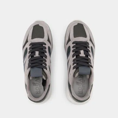 Hogan Men's Allacc Sneakers In Grey