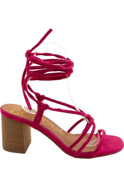 Ccocci Women's Soren Heels In Fuchsia In Pink