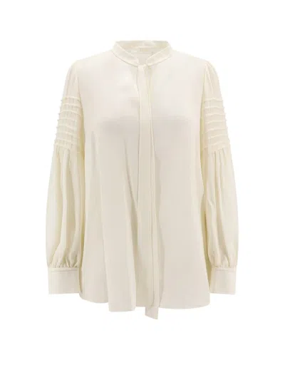 Shop Chloé Shirt In Beige