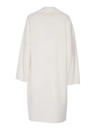 Max Mara Studio Coat Woman White Women In White