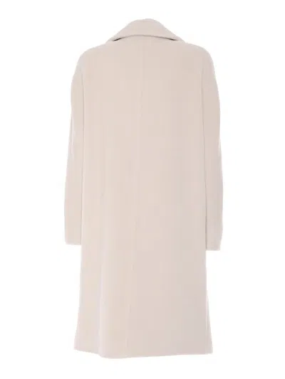 Max Mara Sidney Coat Beige In Beige