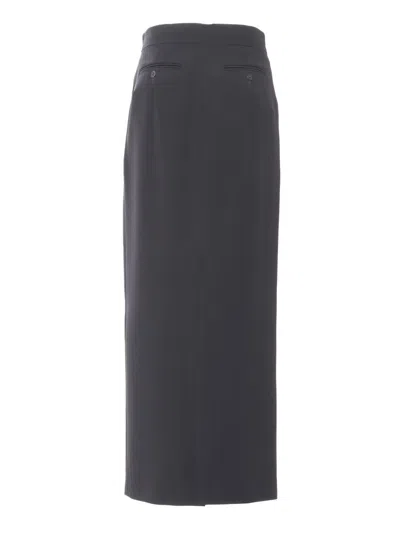 Max Mara Studio Skirt In Black