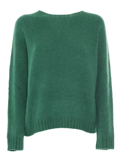 Shop Weekend Max Mara Girocoll In Green