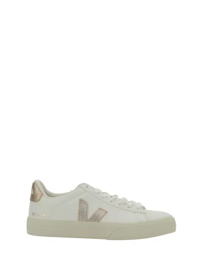 Shop Veja Sneaker In Extra-white_platine