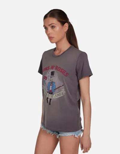 Lauren Moshi Wolf Guns N' Roses Welcome To The Jungle In Vintage Smoke