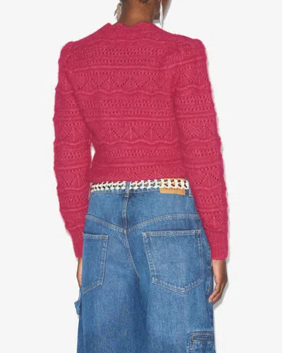 Isabel Marant Étoile Pullover Peyton In Raspberry
