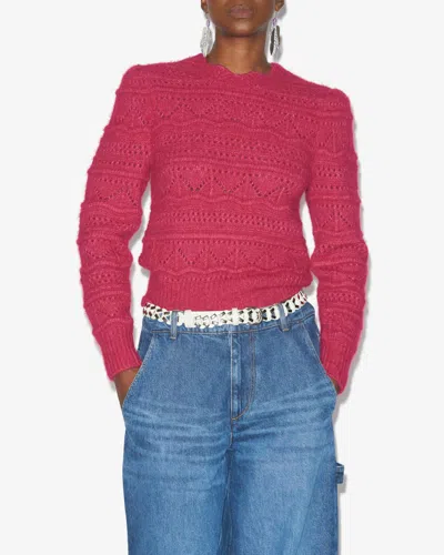 Isabel Marant Étoile Pullover Peyton In Raspberry