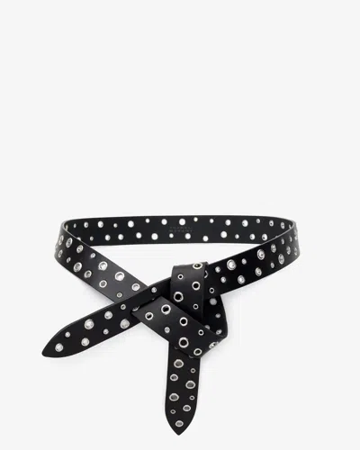 Shop Isabel Marant Lecce Belt In Black