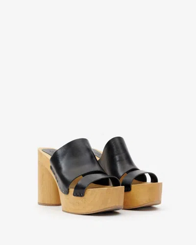 Isabel Marant Hyun Clogs In Black