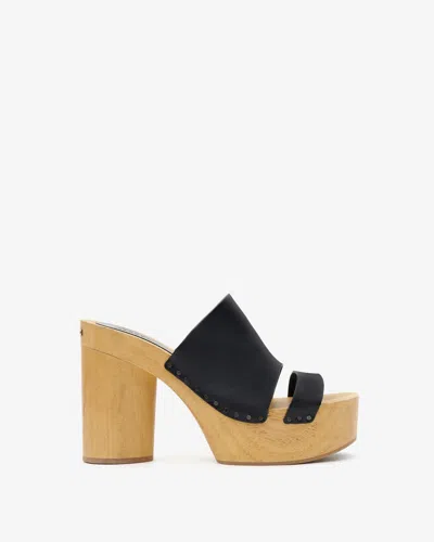Isabel Marant Hyun Clogs In Black