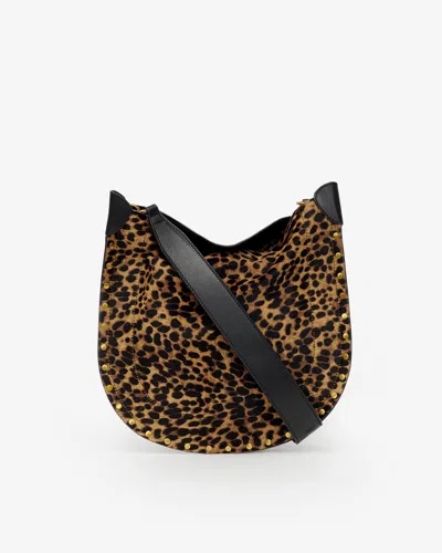 Isabel Marant Oskan Leopard-print Shoulder Bag In Leopard