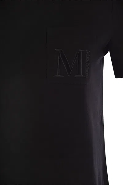 Shop 's Max Mara Madera - Cotton T-shirt In Black