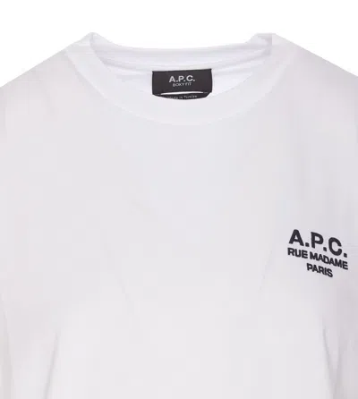 Shop Apc A.p.c. T-shirts And Polos In White