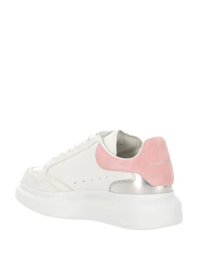 Shop Alexander Mcqueen Sneakers In Whi/che.bl.pink/sil