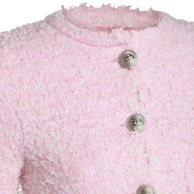 Balenciaga Pink Cotton Knitwear In Pink