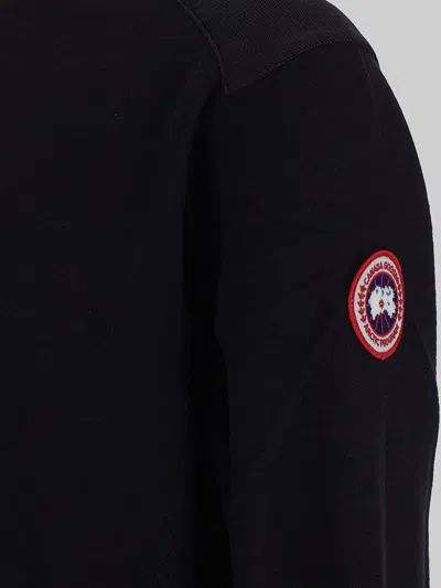 Shop Canada Goose Dartmouth Sweater In Black