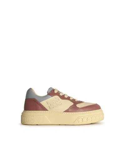 Casadei 'multicolor Leather Sneakers' Off Road In Multicolor