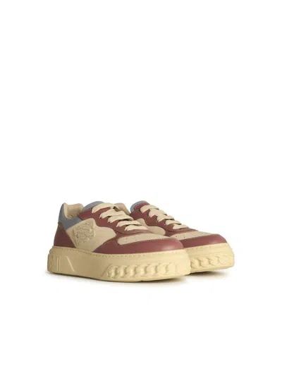 Casadei 'multicolor Leather Sneakers' Off Road In Multicolor