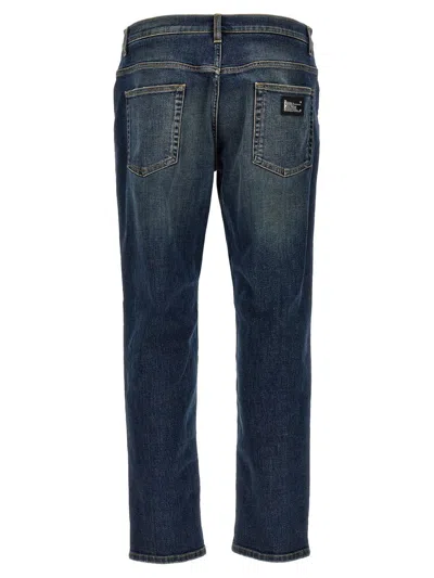 Shop Dolce & Gabbana Loose-fit Jeans In Denim