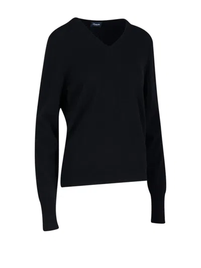 Drumohr Cotton Jersey In Black
