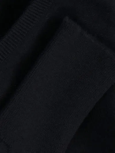 Drumohr Cotton Jersey In Black