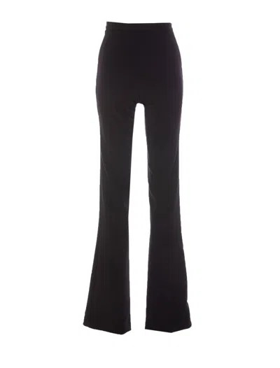 Shop Elisabetta Franchi Trousers Black