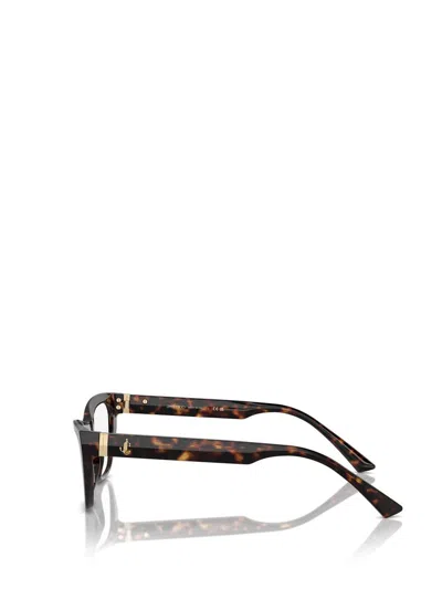 Shop Jimmy Choo Eyeglasses In Havana