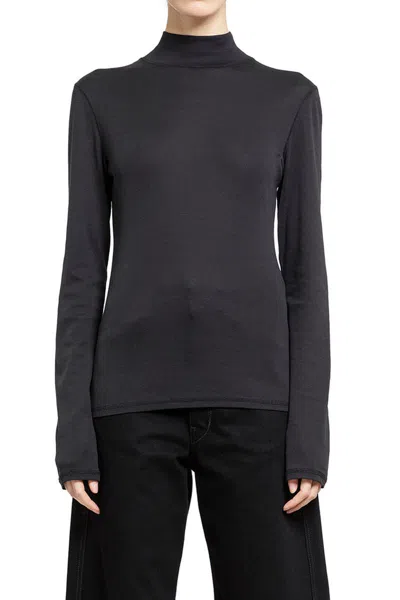 Shop Lemaire Long Sleeves In Black