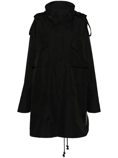 Shop Maison Margiela Invitation Zip Coat Unisex In Black