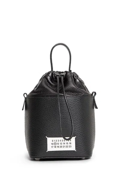 Shop Maison Margiela Top Handle Bags In Black