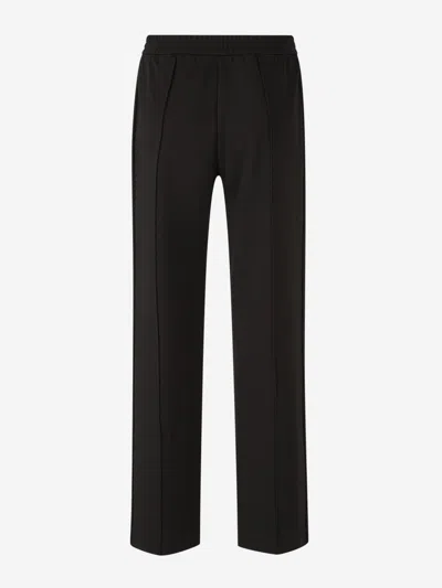 Moncler Logo Technical Joggers In Textured Detail On The Sides