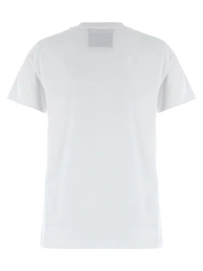 Shop Moschino Printed T-shirt In White