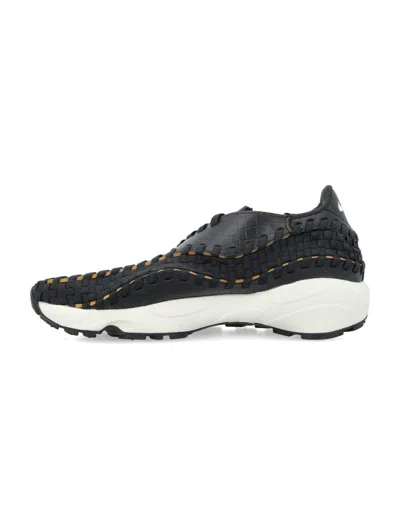 Shop Nike Air Footscape Woven Prm In Black Pale Ivory