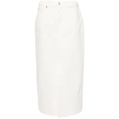 Shop 7 For All Mankind Skirts In White