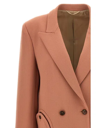 Shop Blazé Milano 'resolute Everynight' Blazer In Beige