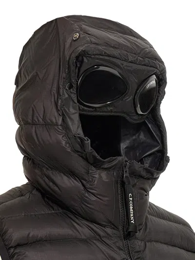 C.p. Company Cp Company D.d. Shell Goggle Down Gilet In Black