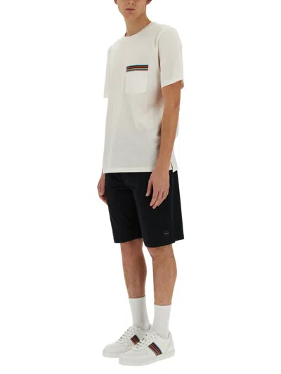 Shop Paul Smith T-shirt With Logo In White