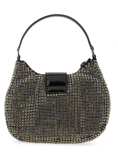 Shop Self-portrait Knitted Bag In Multicolour