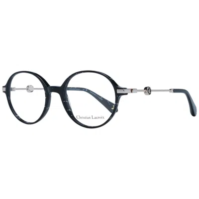 Christian Lacroix Black Women Optical Frames In Black