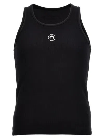 Shop Marine Serre Logo Top In Black