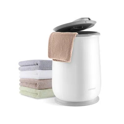 Hivvago Towel Warmer Bucket With Auto Shut Off For Bathroom-gray