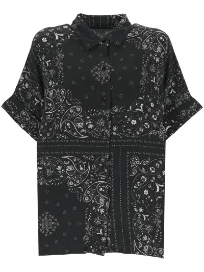Shop Majestic Filatures Shirts In Marine